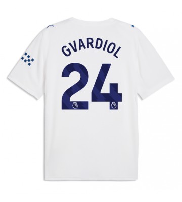 Manchester City Josko Gvardiol #24 Tredje Tröja 2026-27 Kortärmad